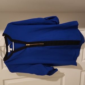 Calvin Klein blue dress top